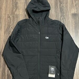 Outdoor Research Men's Black Shadow Insulated Hoodie (M)